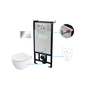 Zestaw WC podtynkowy 6 w 1 Deante