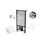 Zestaw WC podtynkowy 6 w 1 Deante