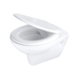 Miska WC z deską bezkołnierzowa Deante