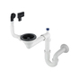 Syfon do zlewozmywaka granitowego 1-komorowego - Space-Saver Deante